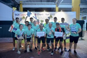 SGX Cares Bull Charge Charity Run 2022
